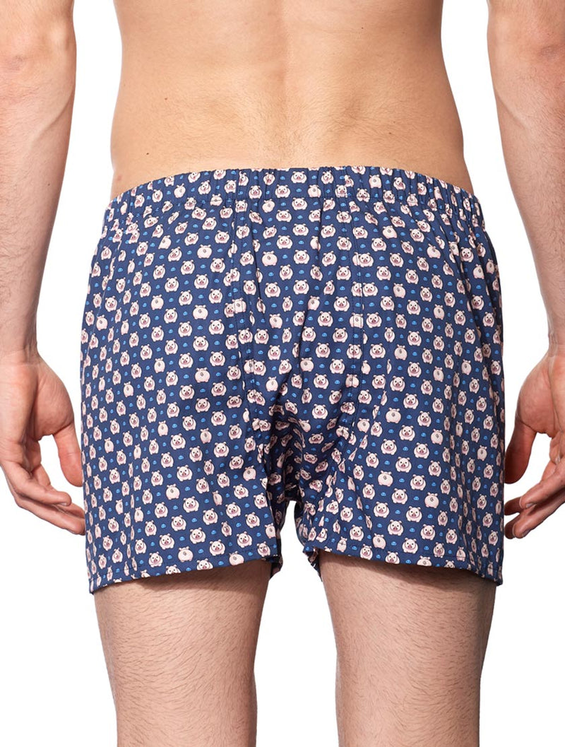 Man underwear boxer Piggy print