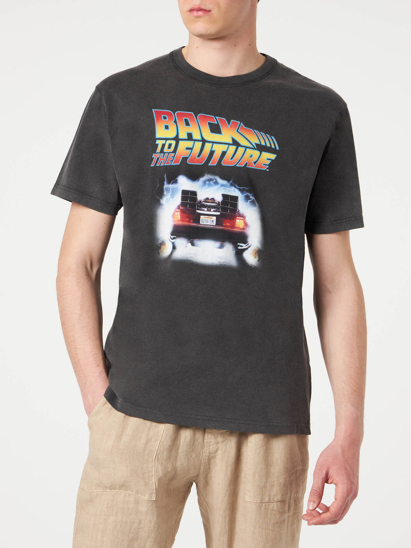 Man cotton t-shirt with Back to the Future front print | BACK TO THE FUTURE SPECIAL EDITION