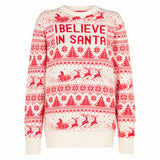 Man white sweater with Christmas print