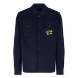 Overshirt Chalet with pocket and St. Barth Bob Club embroidery