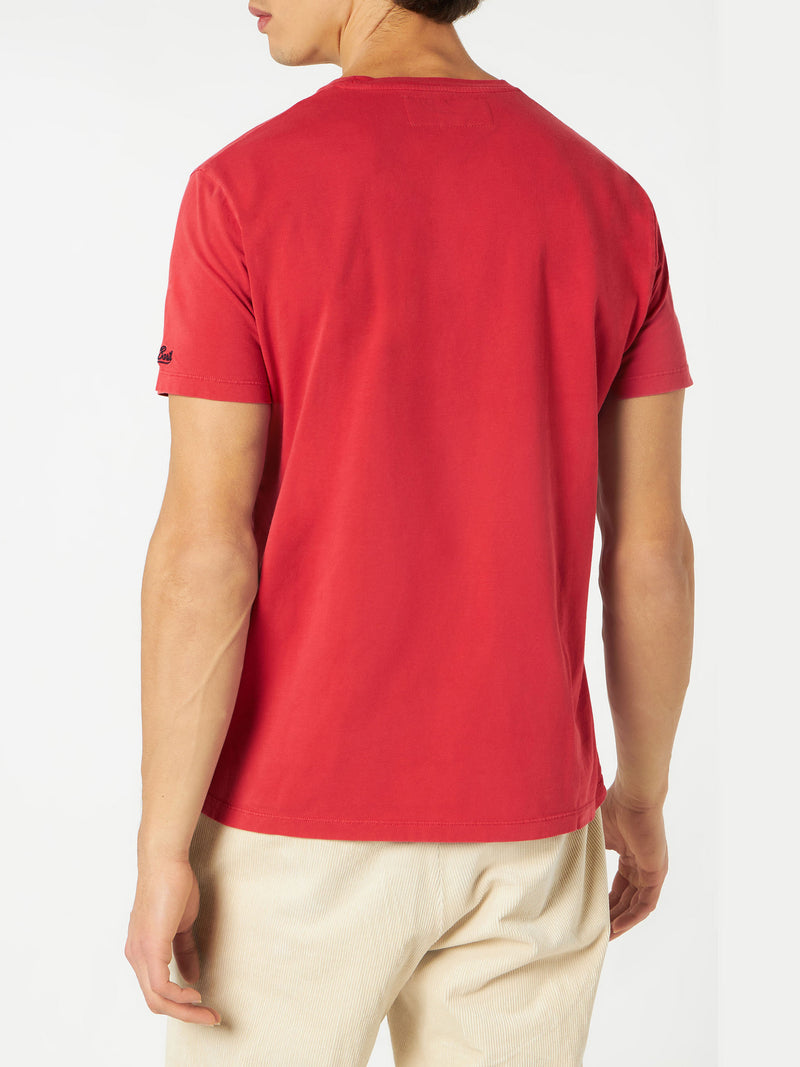 Bonne Année et Rosé red t-shirt