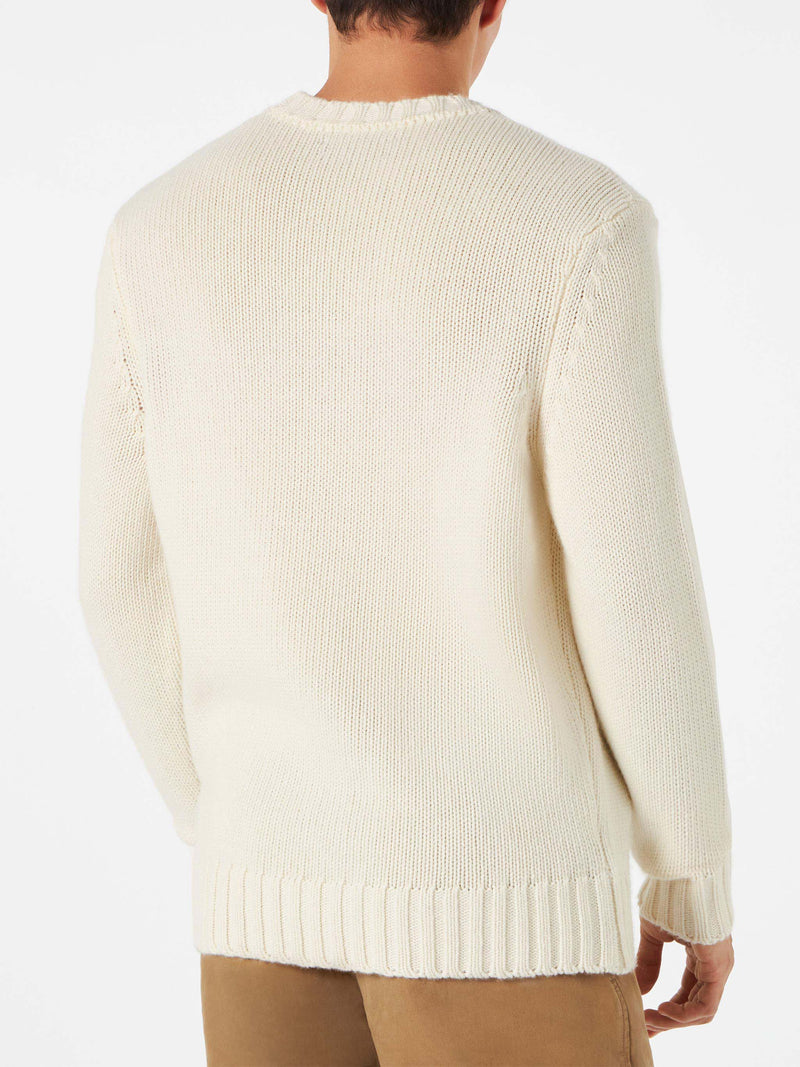 Bombardino Ski Club blended cashmere sweater