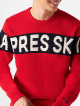 Man sweater with Apres Ski lettering