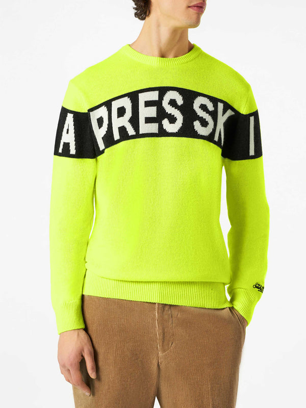 Man sweater with Apres Ski lettering