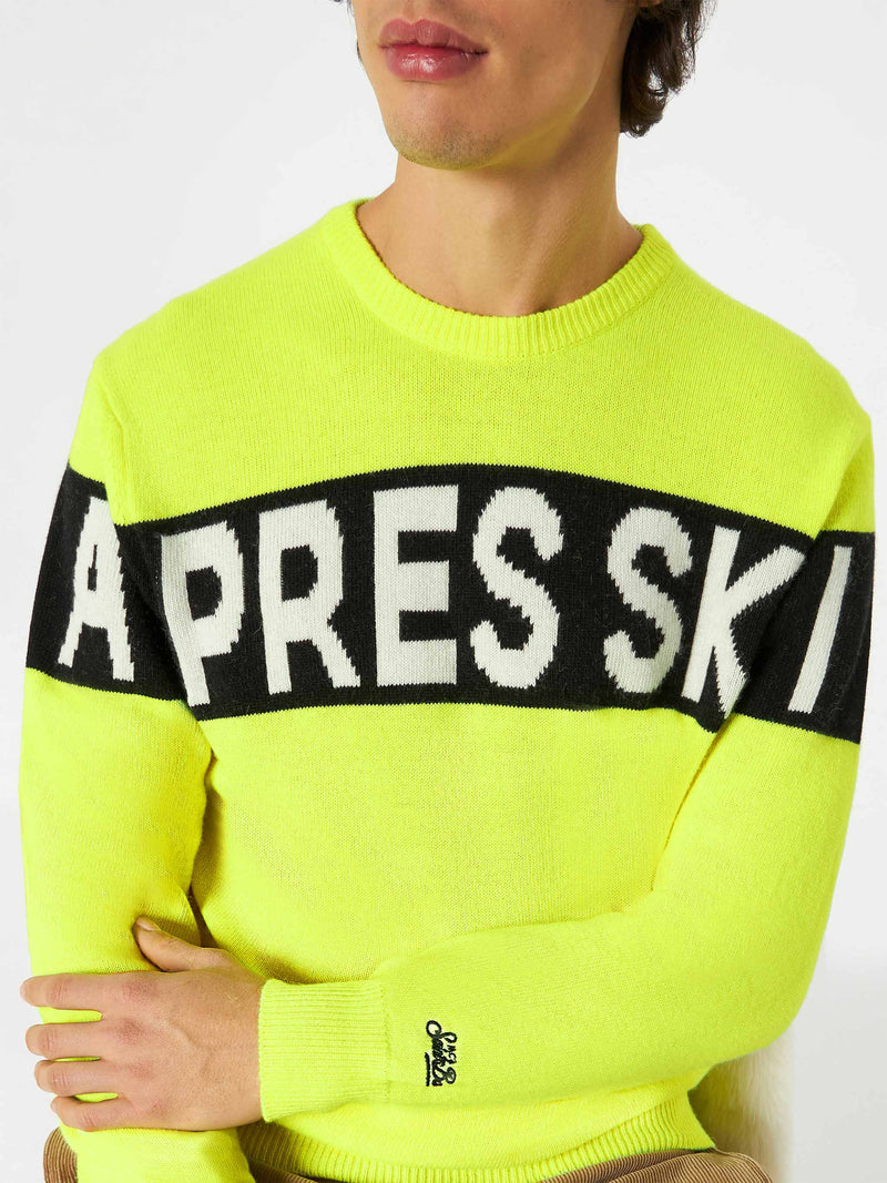 Herrenpullover mit Apres-Ski-Schriftzug