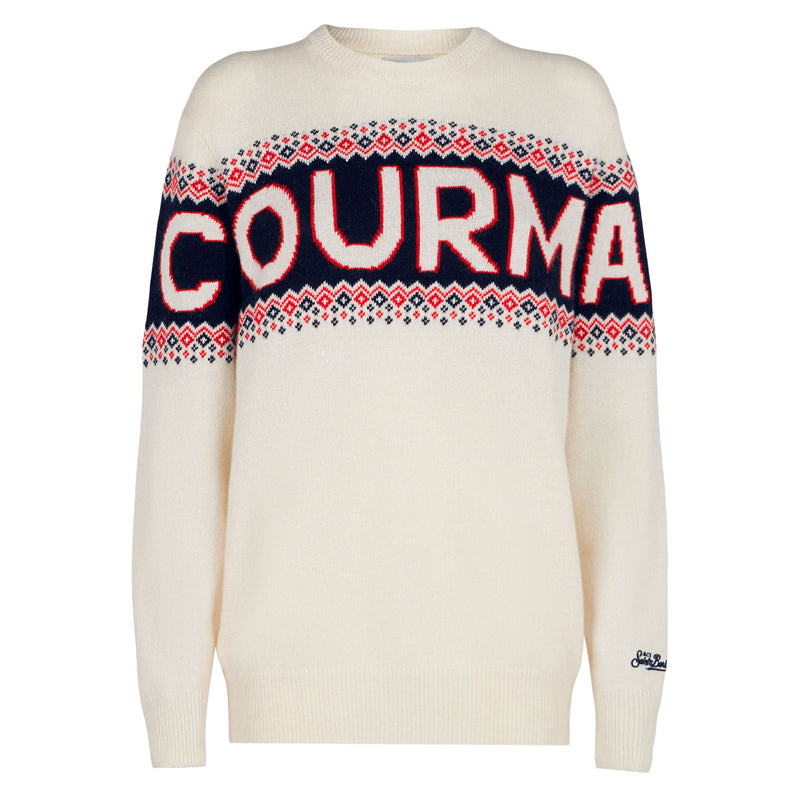 Man sweater with Courma lettering