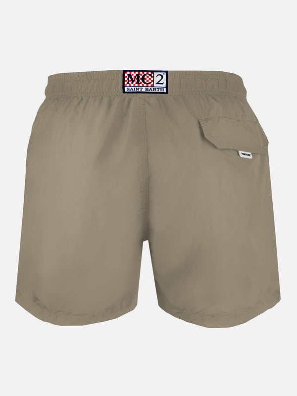 Man beige swim shorts | PANTONE™ SPECIAL EDITION