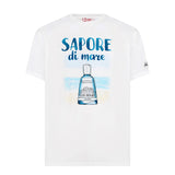 T-shirt da uomo in cotone con stampa Gin | GIN MARE EDIZIONE SPECIALE