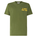 T-shirt da uomo verde con stampa Snoopy | EDIZIONE SPECIALE PEANUTS™