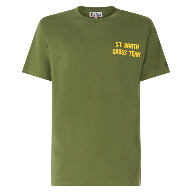 Grünes Herren-T-Shirt mit Snoopy-Aufdruck | PEANUTS™ SONDEREDITION