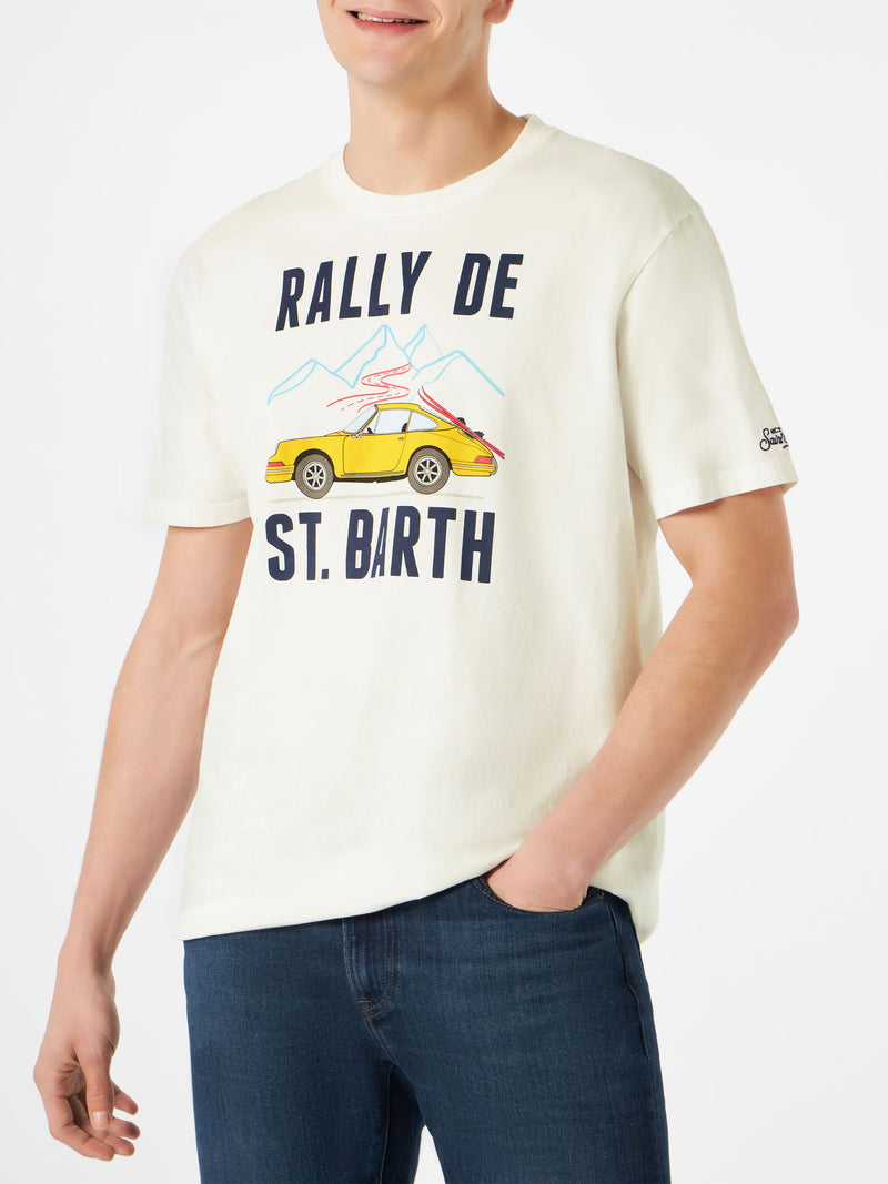 Man t-shirt with car print