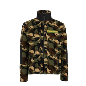 Sherpa-Jacke mit Aufnäher