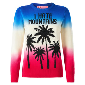 Woman sweater with purple and fucsia gradient - MC2 Saint Barth