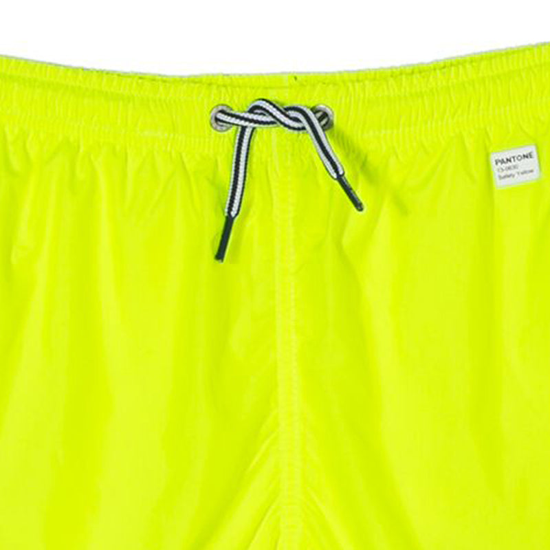 Costume da bagno da bambino giallo fluo in tessuto leggero | EDIZIONE SPECIALE PANTONE®