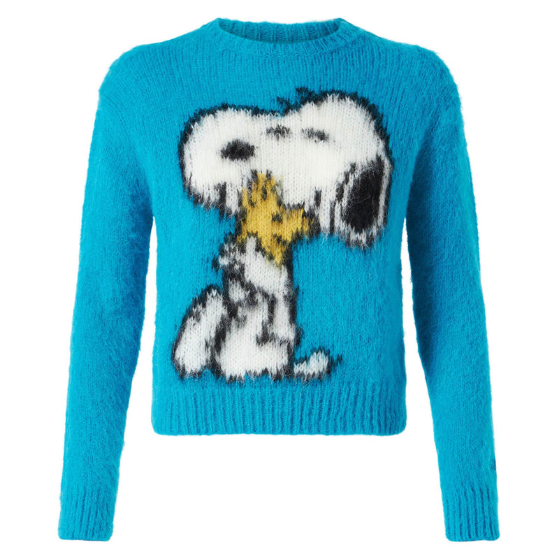 Maglia da donna garzata con stampa Snoopy | SNOOPY - EDIZIONE SPECIALE PEANUTS™