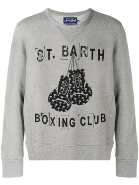 St. Barth Boxing Club Graues Sweatshirt