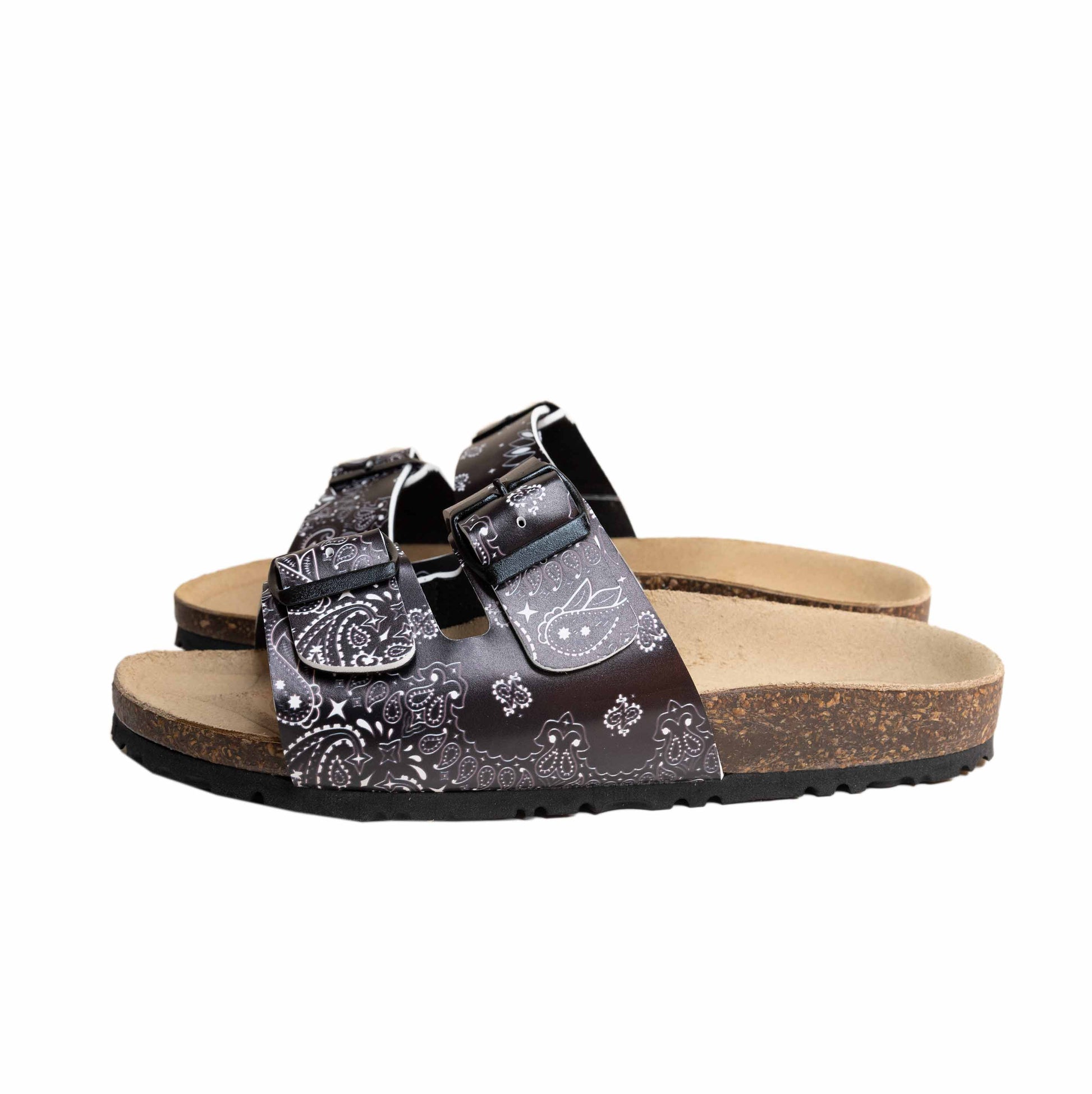 Woman black cork sandals - MC2 Saint Barth