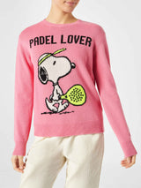 Woman sweater with Snoopy print | PEANUTS™ SPECIAL EDITION