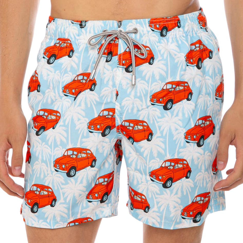 Herren-Badeshorts mit Fiat 500-Autoaufdruck | |FIAT© 500 Sonderedition