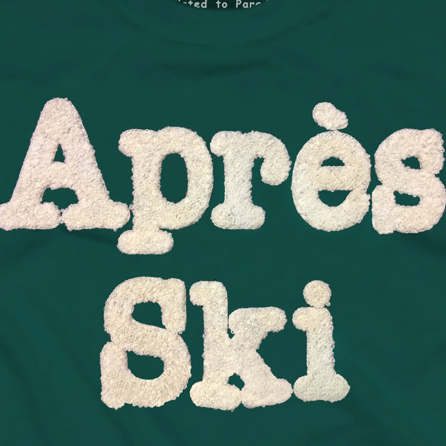 Après ski tapered boy t-shirt