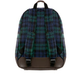 Tartan print backpack