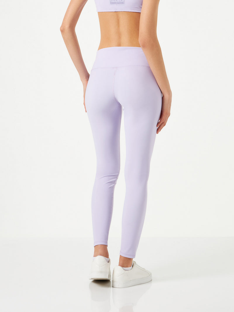 Lila Yoga-Leggings