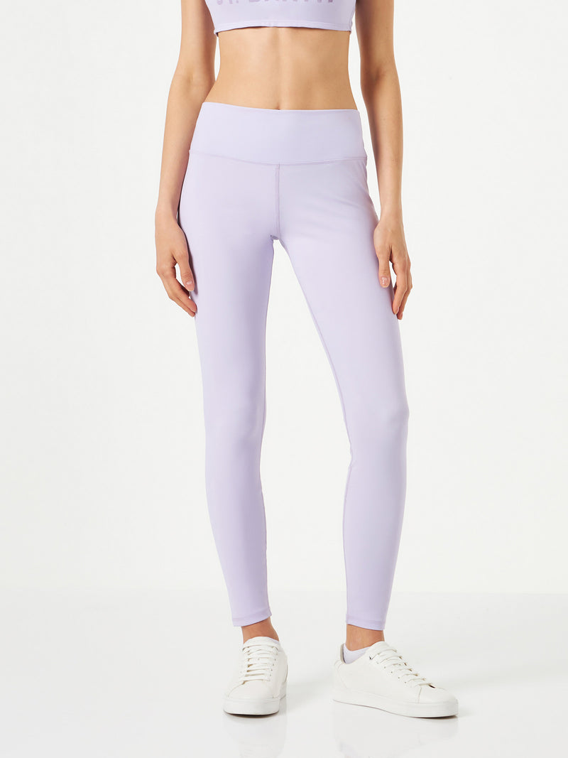 Lila Yoga-Leggings