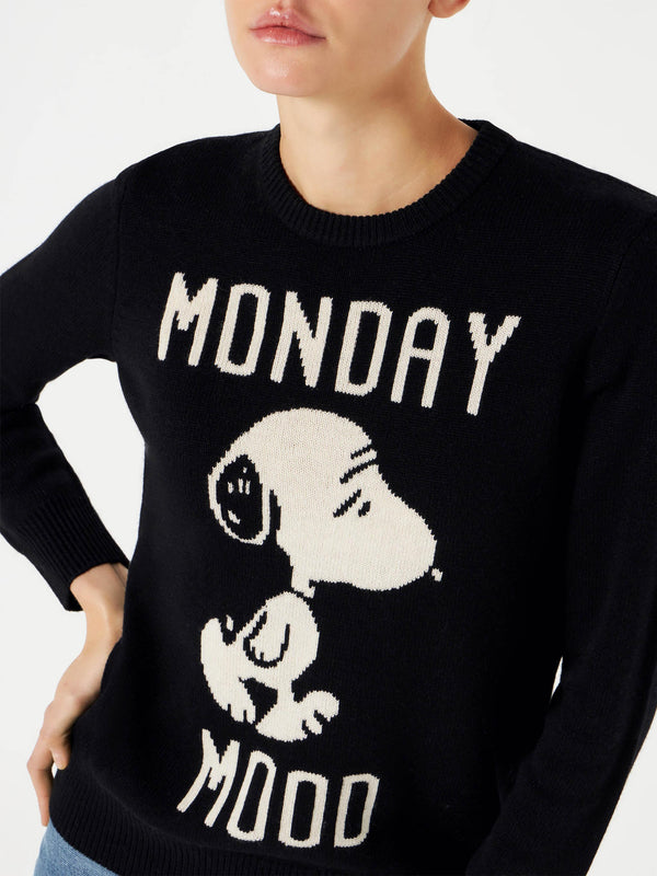 Damenpullover mit Monday Mood Snoopy-Aufdruck | SNOOPY – PEANUTS™ SONDEREDITION