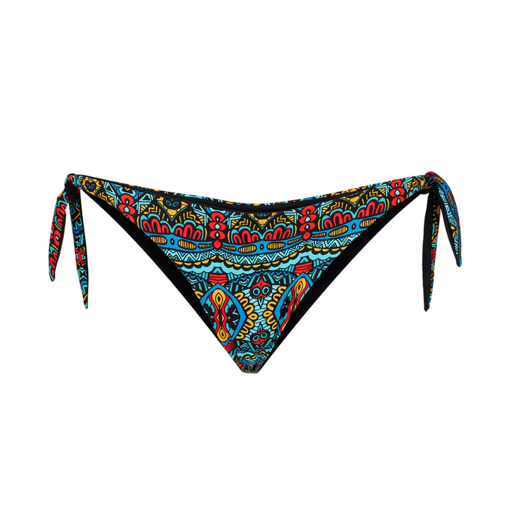 Woman swim briefs with side strings - MC2 Saint Barth