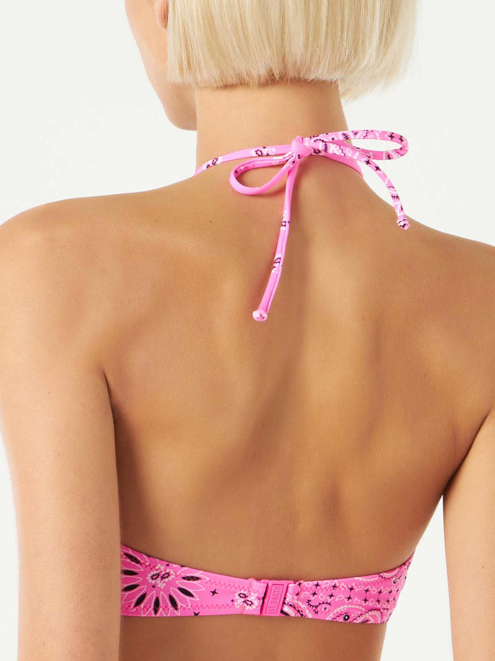 Bandanna-Bandeau-Oberteil